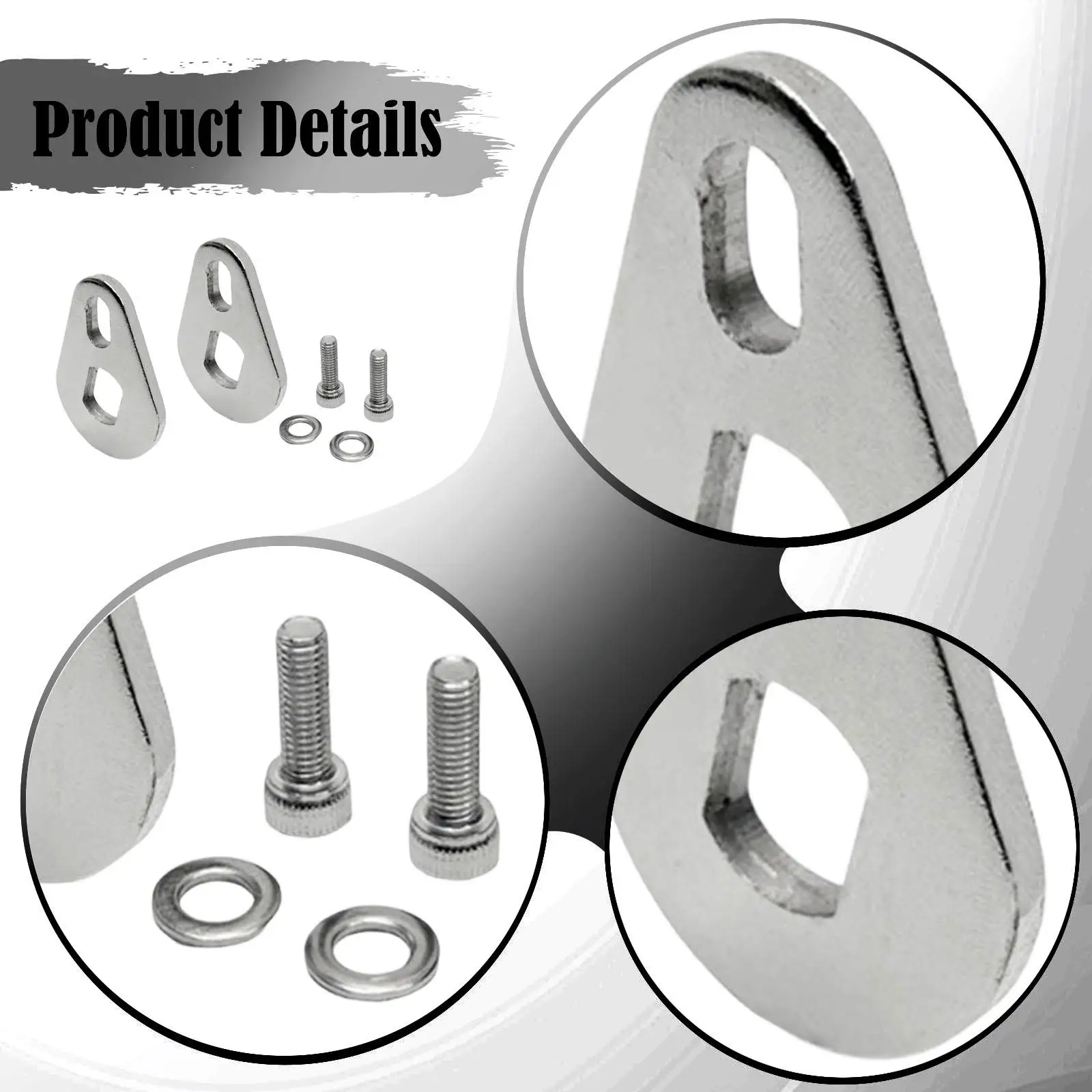 Steel Wear Resistant Torquing Arms Attachment High Performance Parts Set for E Bike Motor Support