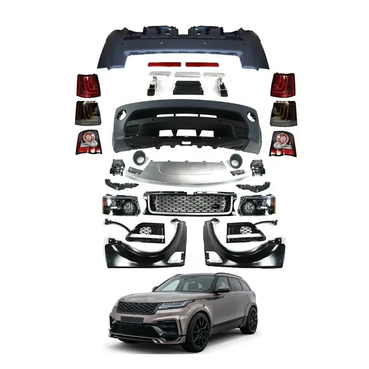 

Factory Sales Body kit upgrade 2010-2012 L320 Headlamps Tail Lamps Rear Spoiler Body kits for Range Rover Sport SVR 2005-2013