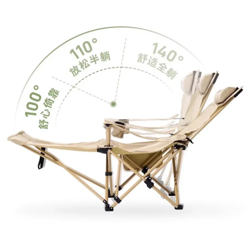 Chaise pliante portable et légère pour plage, pêche, camping, accessoires de voyage