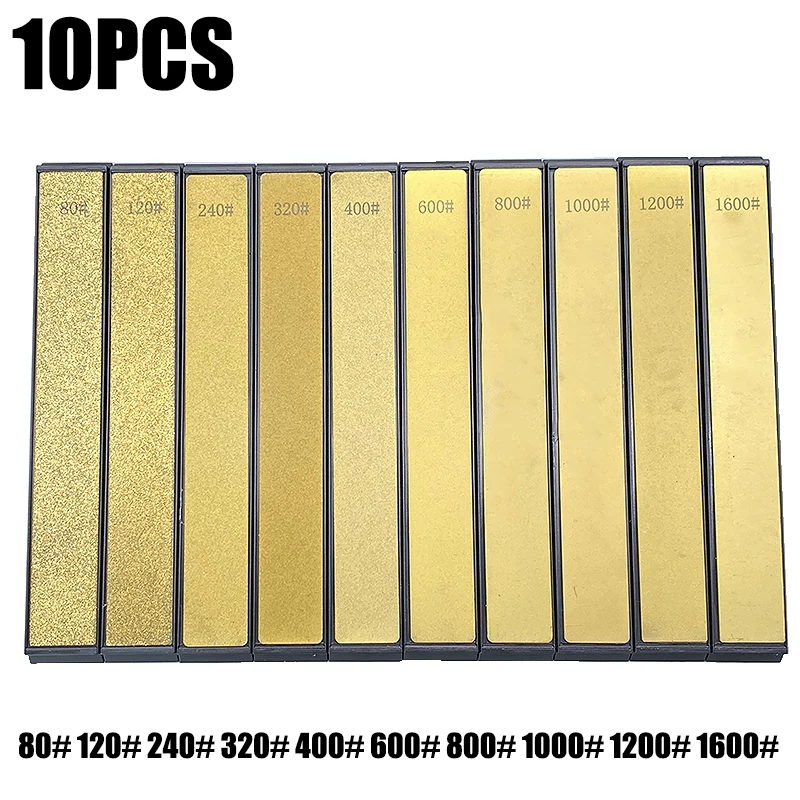 1600# Golden Diamond Stone Fixed Angle Sharpener Sharpening Stone Kitchen Knife Sharpening System Tool Household Whetstone Apex