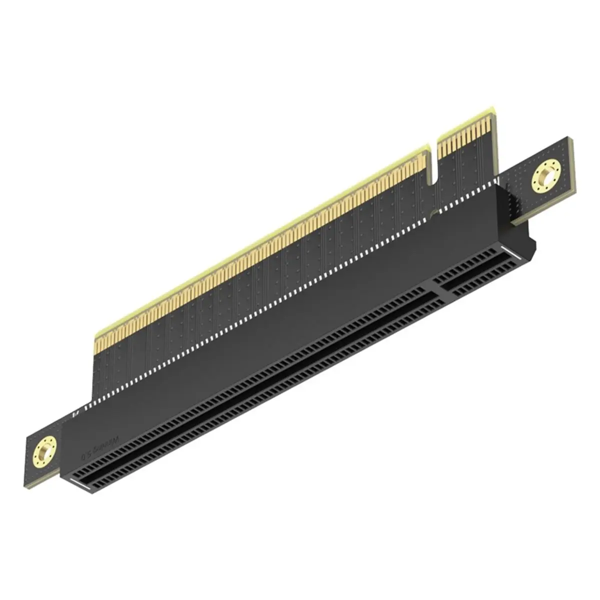 【☾♦2026 TOP Global□】PCIe 5.0 X16 Graphics Card Tester Adapter Board 32GT/S 64Gb/S 5U Immersion Gold Finish for AI Artificial Int