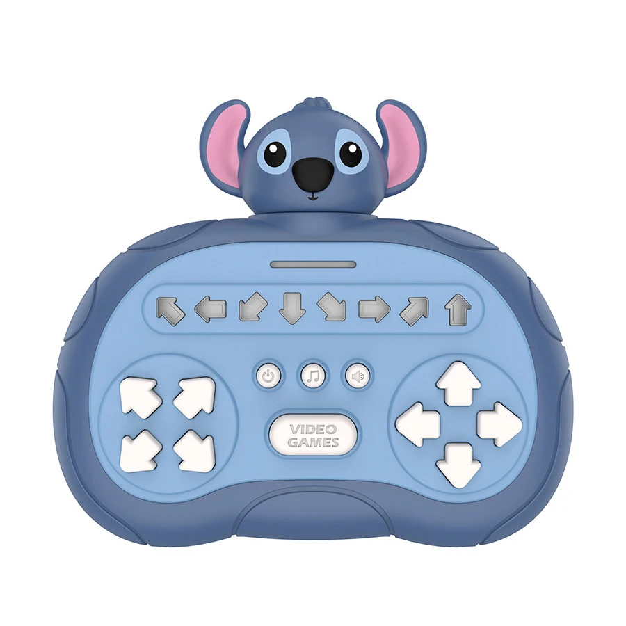 Pikachu juego de empuje rápido Pop up Fidget Bubble electrónico Pop up juego profesional ligero para aliviar el estrés juguete barato para niños