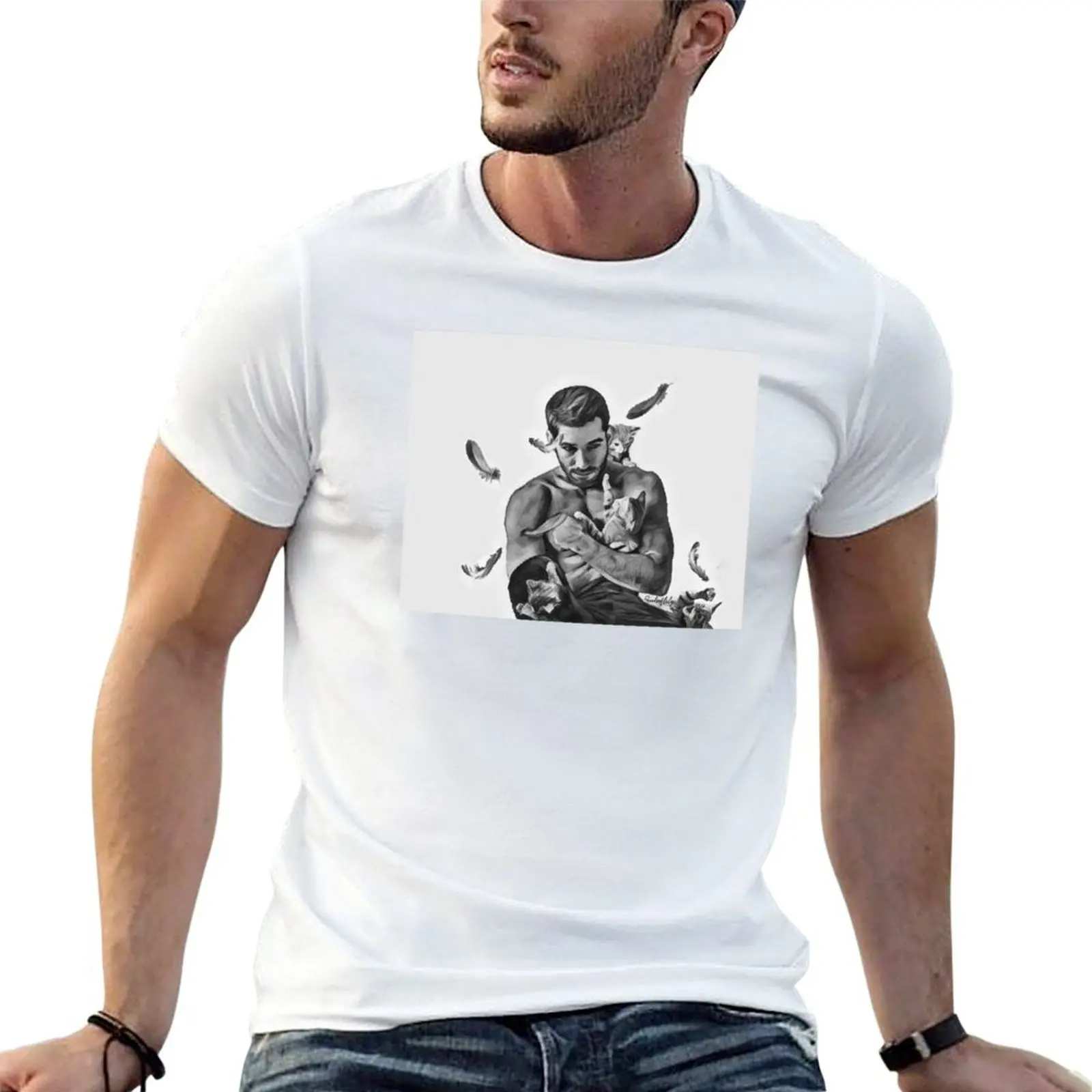 

man man man high Lucifer T-Shirt for Kittens shirts t t anime with fit t shirts cotton slim shirt for quality