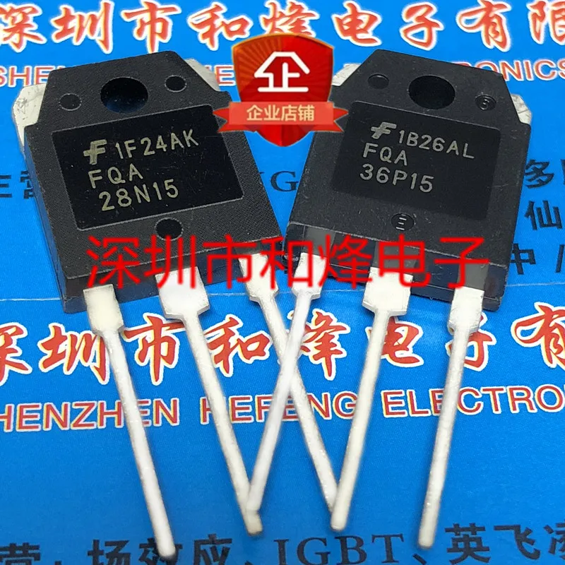 

5 штук FQA28N15 FQA36P15 TO-3P