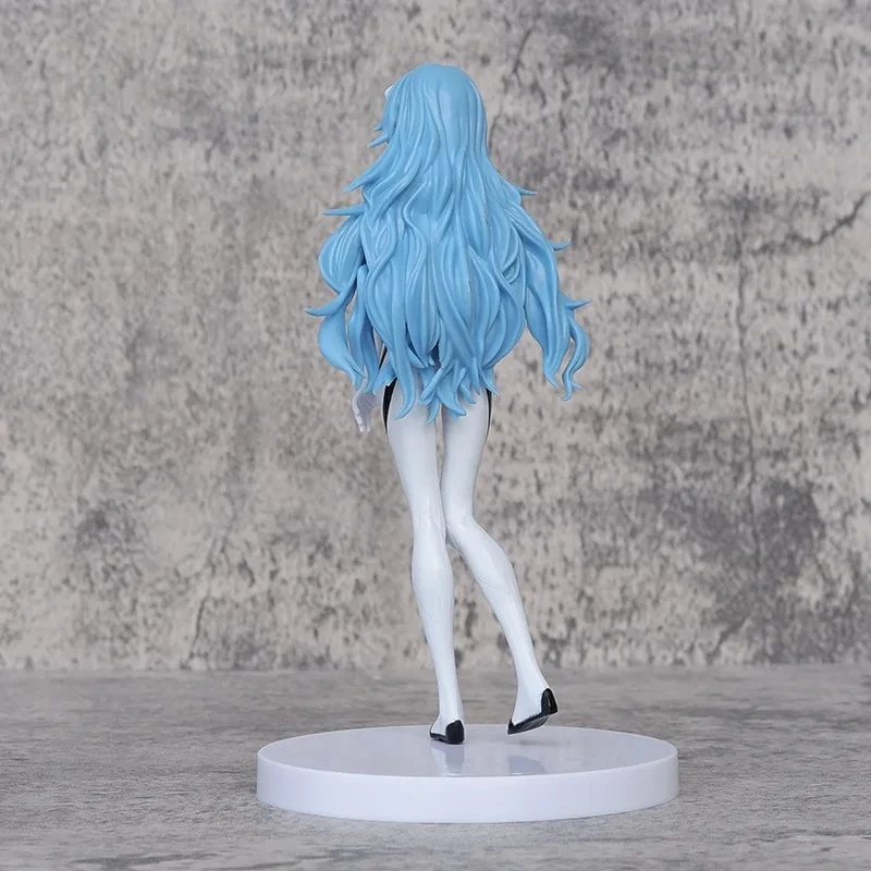 17 سنتيمتر إيفا أنيمي الشكل Ayanami ري Shokugan الشعر الطويل إيفانجيليون ألعاب شخصيات الحركة للأطفال هدية تحصيل نموذج بولي كلوريد الفينيل