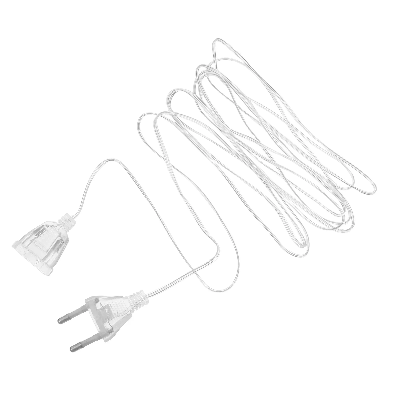 

3 Meter LED Light Extension Cord Clear Portable Lamp Cord Christmas Lights Transparent String Extension Cable Indoor Outdoor