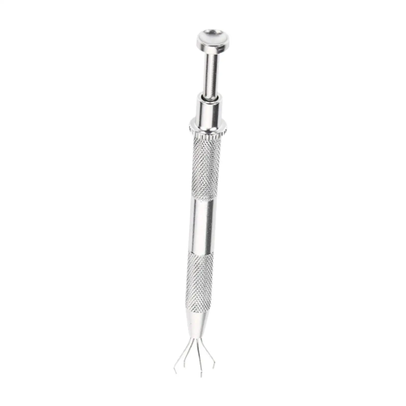 Jewelry Grabber Catcher,4 Claw Electronic Components Jewelry Making,Beads GEM IC Chips Diamond Holder Pick up Tool Tweezers