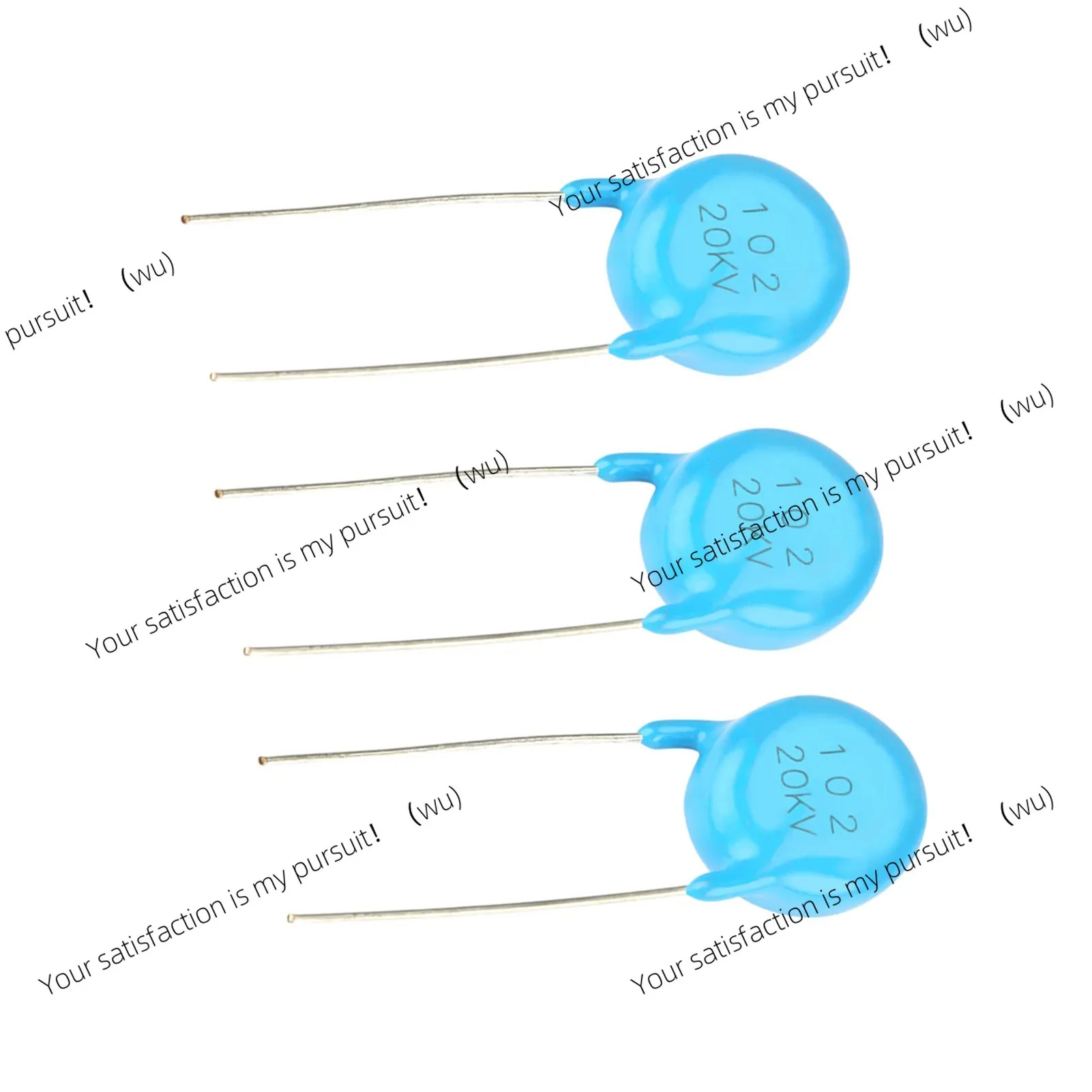20KV 1nF 0.001uf 1000pF 102 High Voltage Ceramic Capacitor Kit, Capacitor High Voltage Ceramic