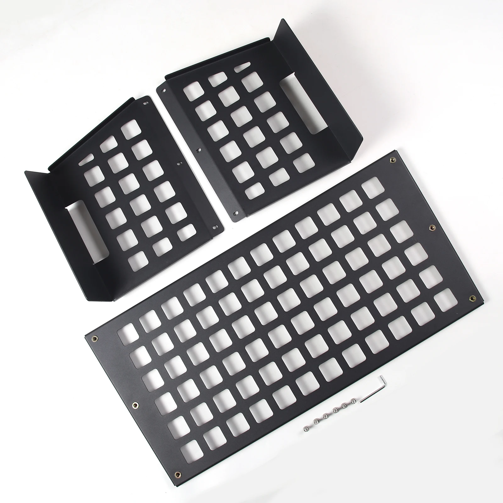 Aluminiumlegering Auto Kofferbak Dakdrager Opslaghouder Tashouder Voor Land Rover Defender 2020-2026+ Auto Accessoires