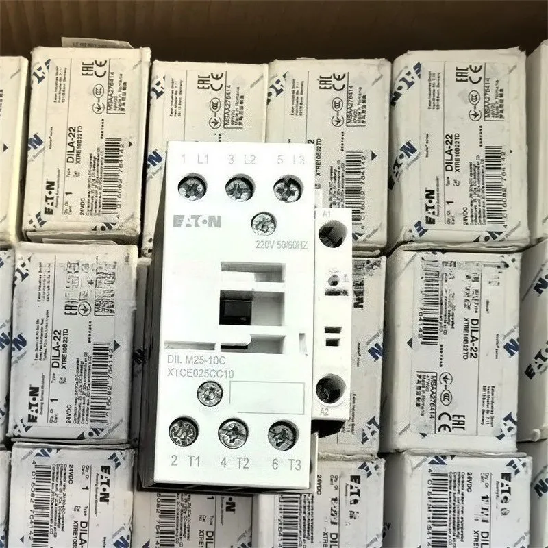 

Eaton Contactor DILM25-10C DIL M25-10C AC220VAC24VDC24VAC110V Spot