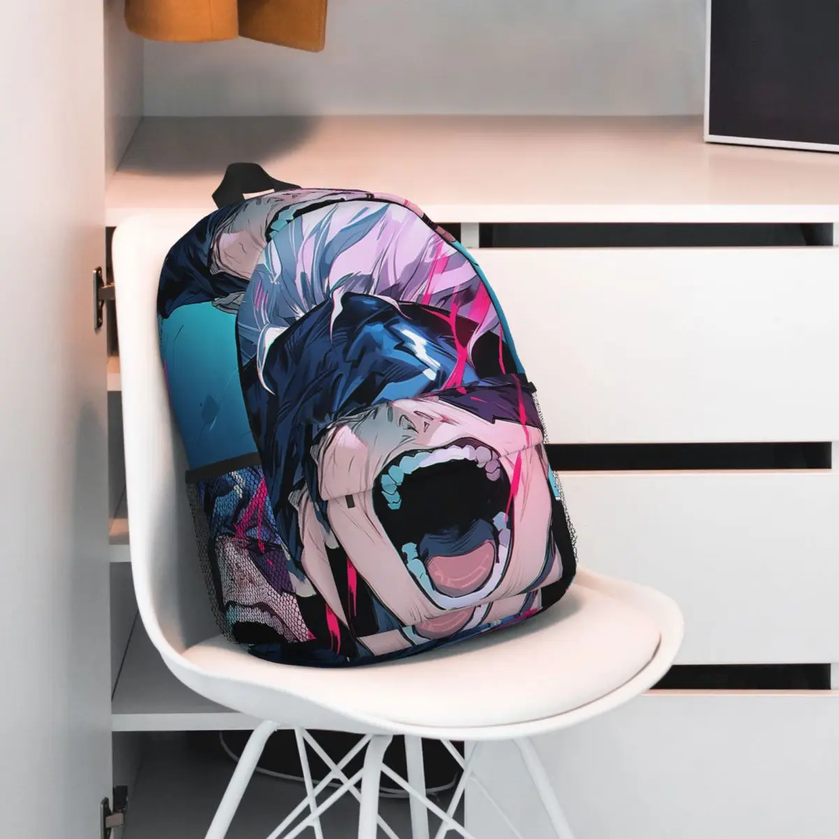 Anime Spellcaster Gojo Satoru Backpack Student BookBag Children School Bag Laptop Shoulder Bags for Boys Girls