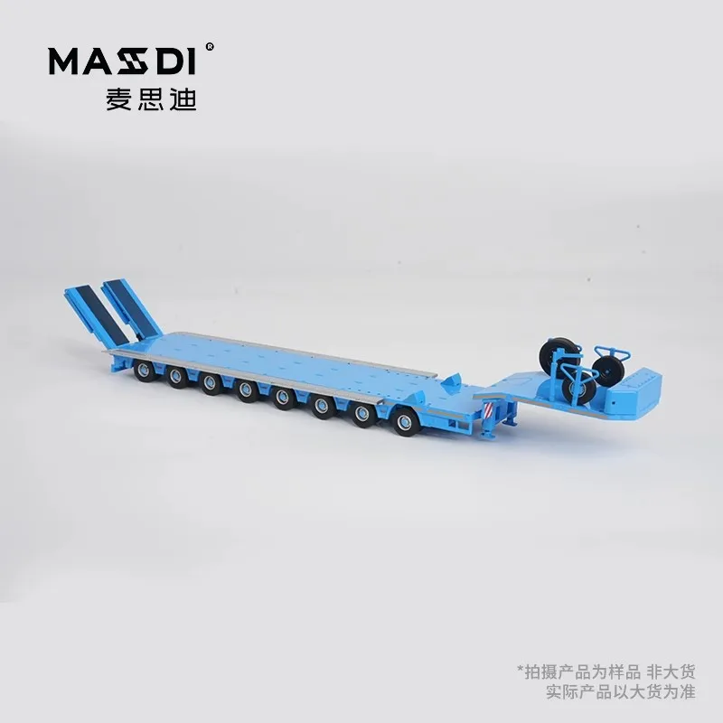 Nieuw Op Voorraad Mesdi 1:64 Scania R650 Civiele Trailer Transportvoertuig Legering Klein Model Miniatuur Diecast Scania Custom Toy Gif