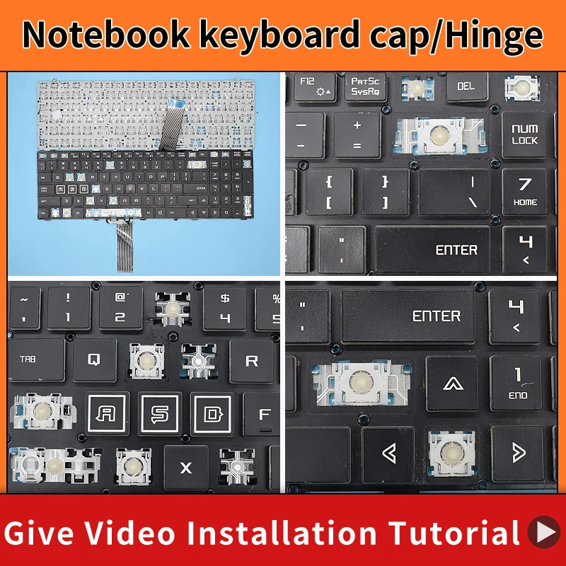 

Replacement Original Key Cap Hinge For Avell Liv C62 A62 LIV Laptop Keyboard KeyCap