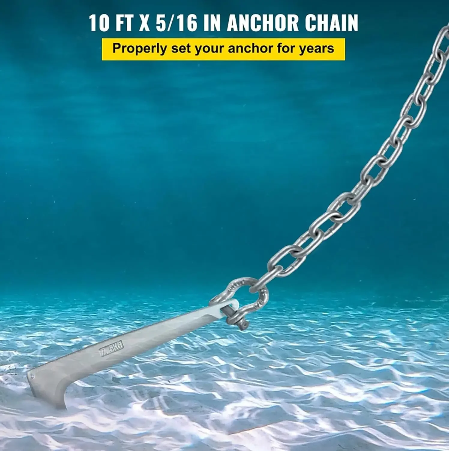 Anchor Chain, 10' x 5/16