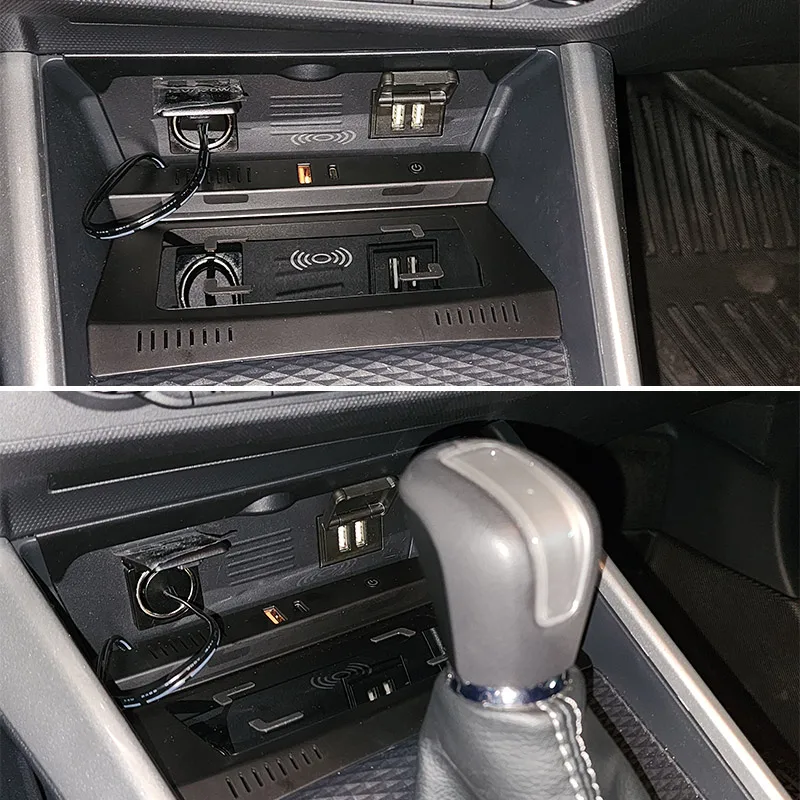 Car Wireless Charger For Toyota Raize Daihatsu Rocky Accessories Fast Phone Charging Plate Interior Modification Parts 2020-2023 - Image 6