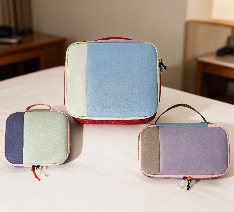 colorblock-nylon-toiletry-pouch-set-waterproof-breathable-portable-travel-makeup-3pcs