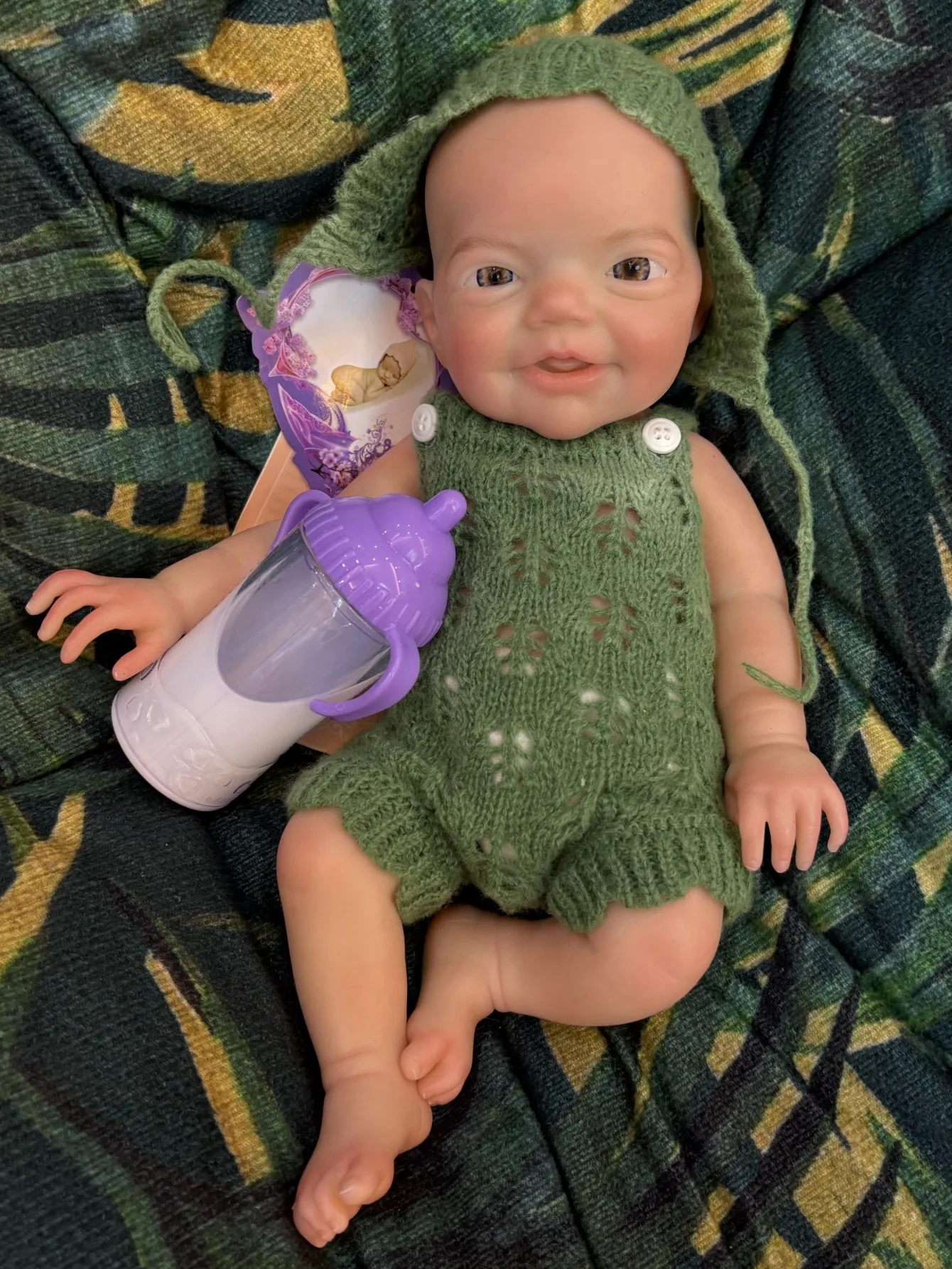 ตุ๊กตาเด็กทารกทำมือ Aizwa1 ขนาด 13 นิ้ว ทำจากซิลิโคน 3 มิติ ทาสีด้วยมือ สัมผัสนุ่มเหมือนจริง ทารกแรกเกิดเพศชาย