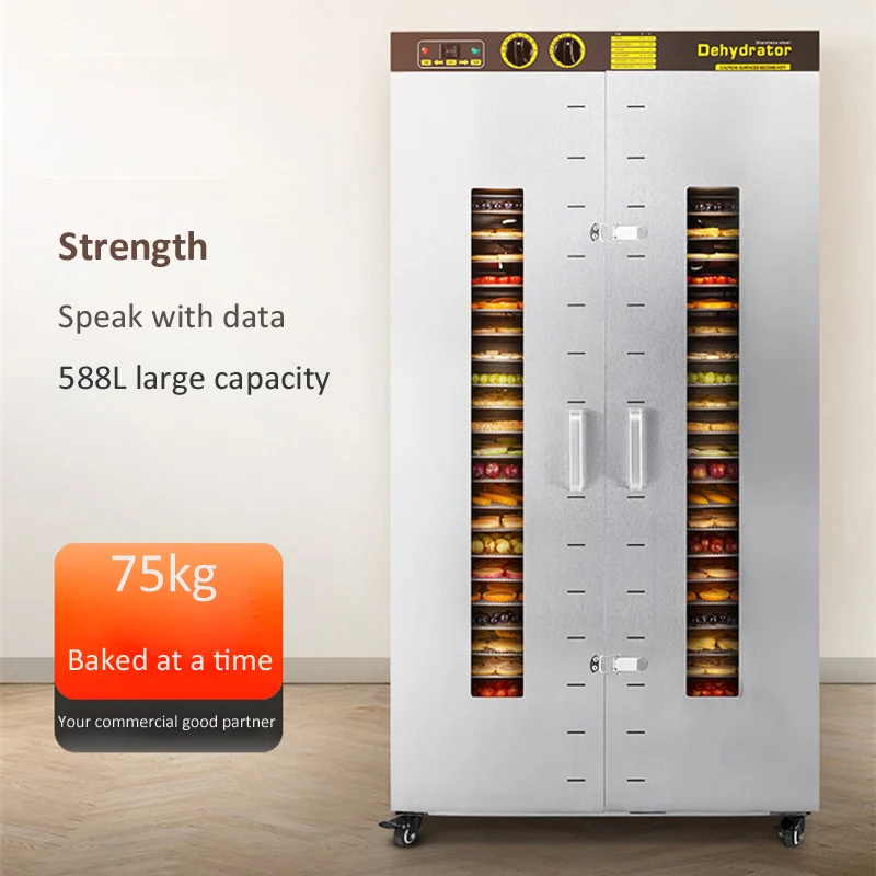 果物と野菜の乾燥機,食品脱水機,ドライフルーツ,72時間で販売,24層