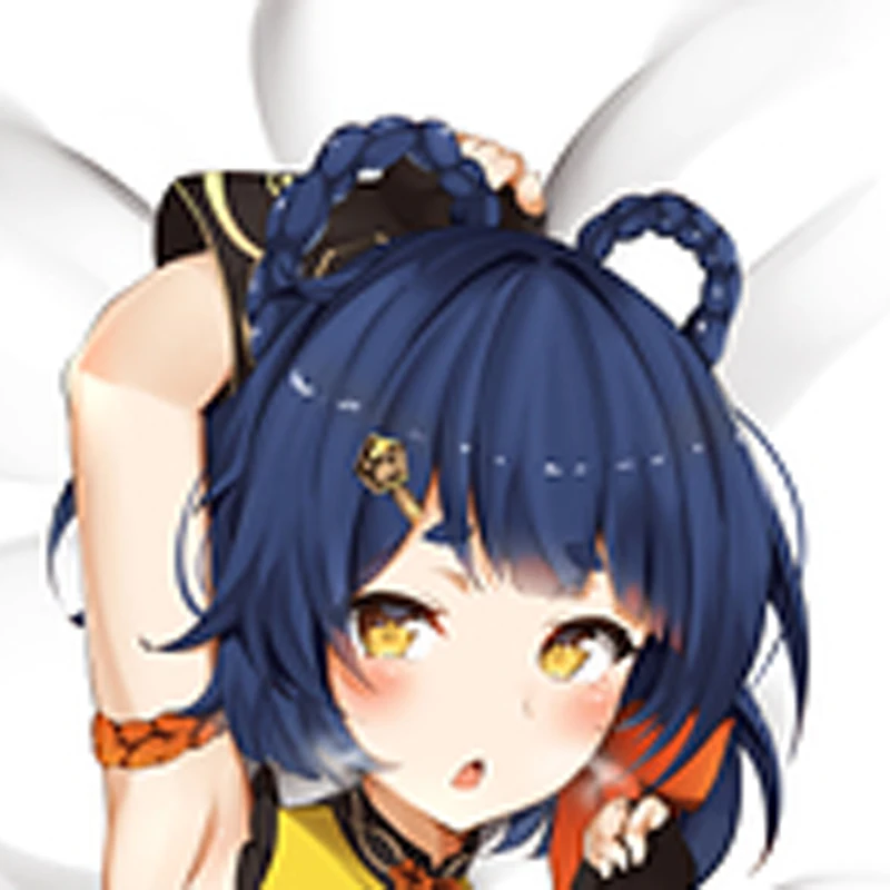 

Anime Dakimakura Pillow Case Xiangling Sexy and Busty Beautiful Girl Double-Sided Halloween