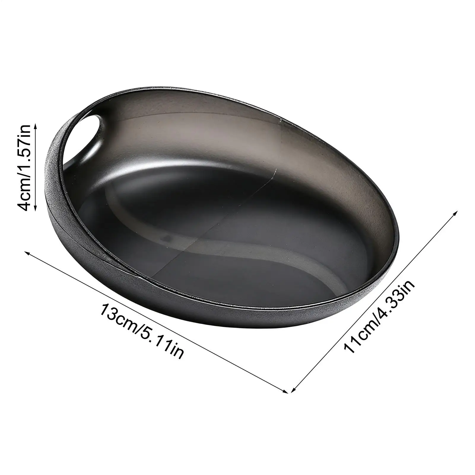 Coffee Dosing Tray ABS Weighing Measuring Display Tray Coffee Bean Cup Coffee Scale Plate Washing Picking Beans Utensil