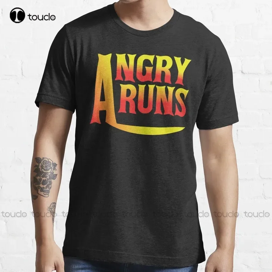 Angry Runs Good Morning Football T-Shirt women's t-shirts Custom aldult Teen unisex digital printing Tee shirt fashion funny new