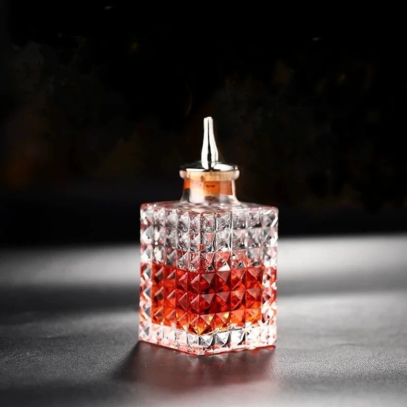 

100ml Bitter Bottle Glass Spray Bitter Dropper Bottle Bar Accessories