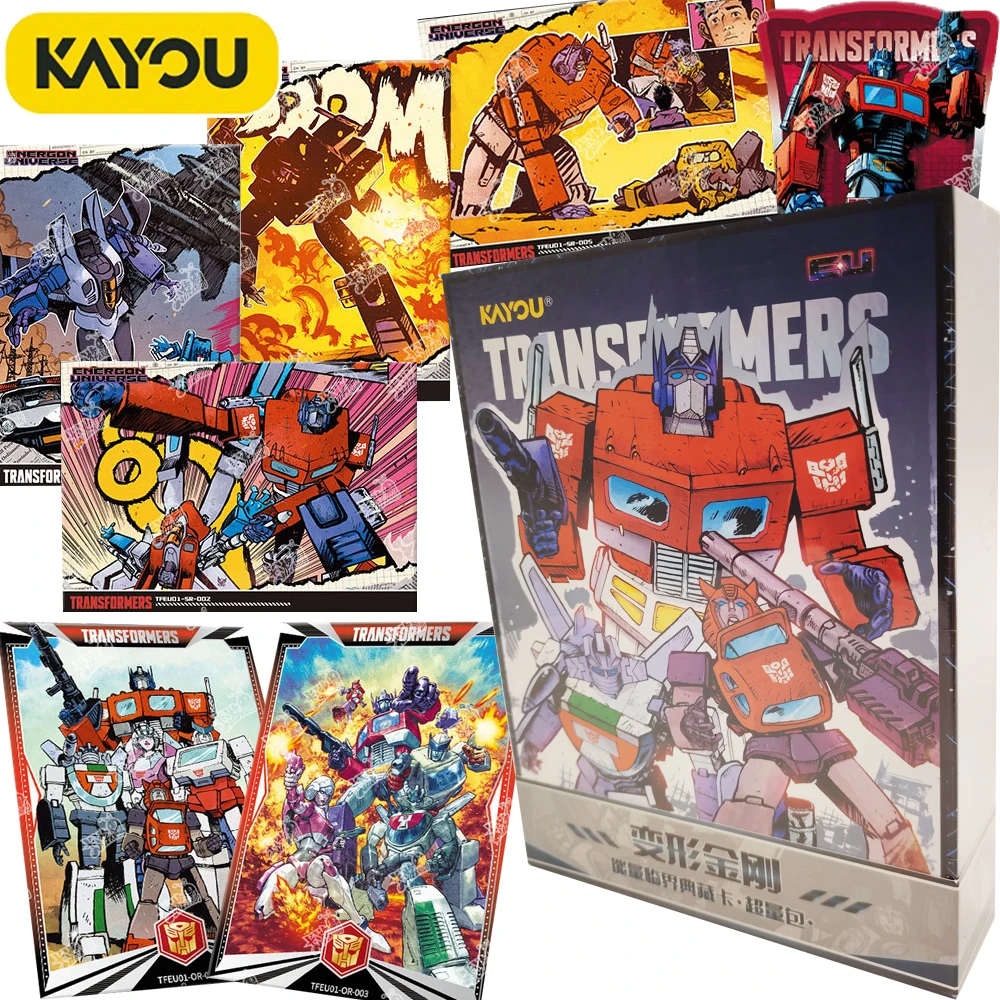 

KAYOU Original Transformers Collection Cards Animation Comic Protagonist Creative and Exquisite Limited Edition Cool Cards Gifts