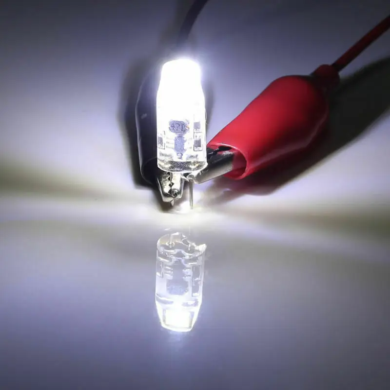 10Pcs Mini G4 LED COB Mais Lampen 6W AC DC 12V 220V Kerze Lichter Ersetzen 40W halogen Lampe Für Kronleuchter Scheinwerfer Dekoration