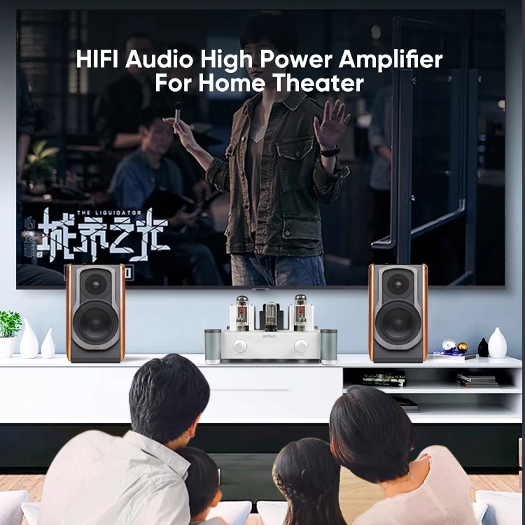 BRZHIFI A20 Class A Amplifier 300b EL34 10W*2 Vacuum Tube Headphone Hifi Power Amplifier view 2