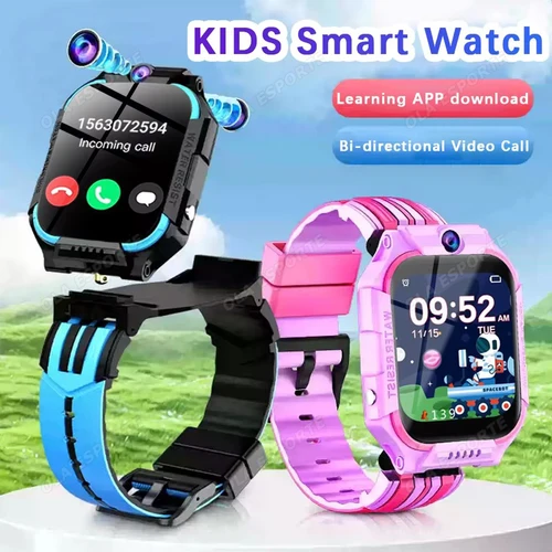 Reloj inteligente 5G para niños, ubicación GPS SOS, tarjeta Sim, llamada, reloj inteligente para niños, cámara, videollamada, reloj impermeable, regalo para niños y niñas