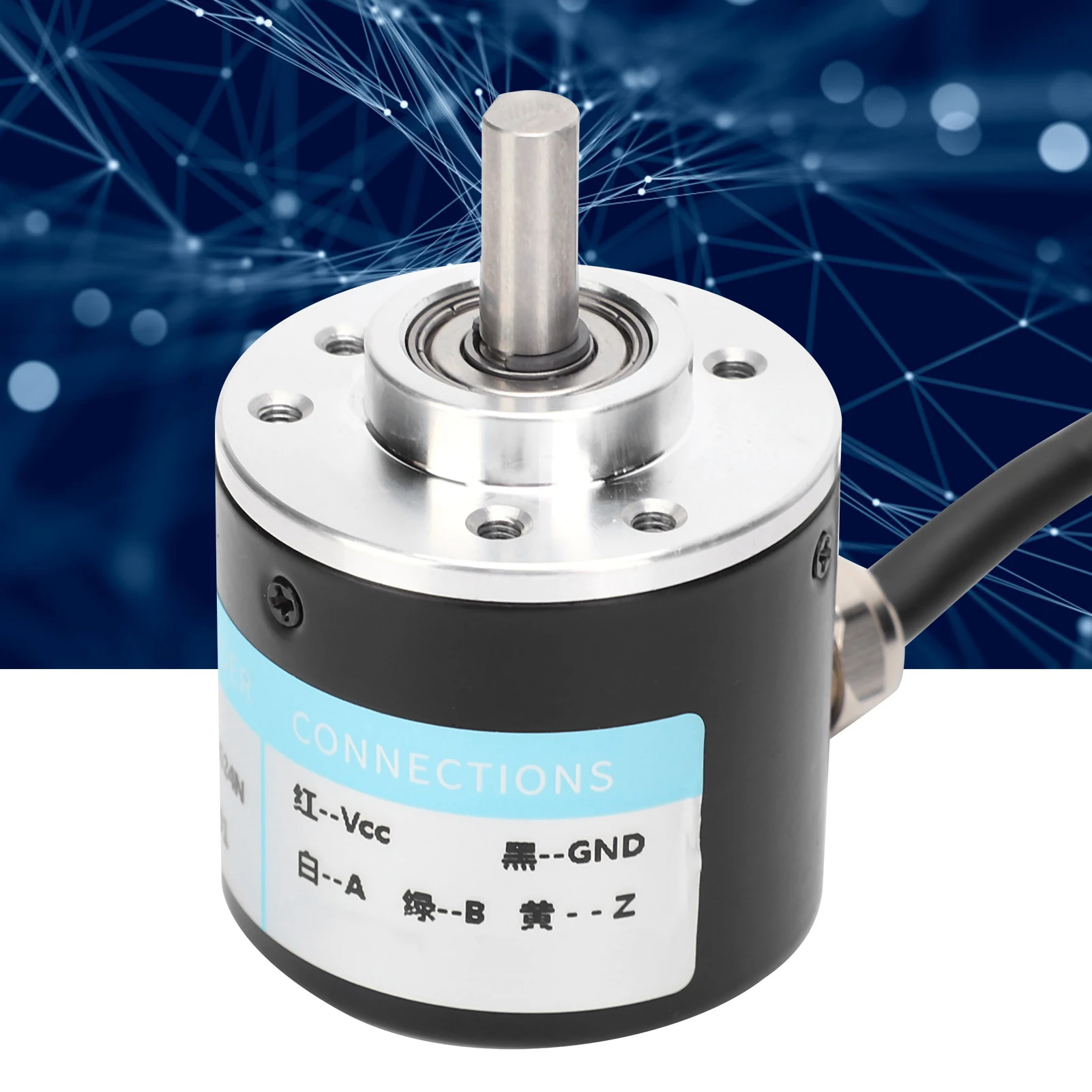 

1000B/1024B Encoder Encoder Shaft ABZ 3‑Phase Motion Controls Component 30KHZ 1000B/1024B DC5-24V