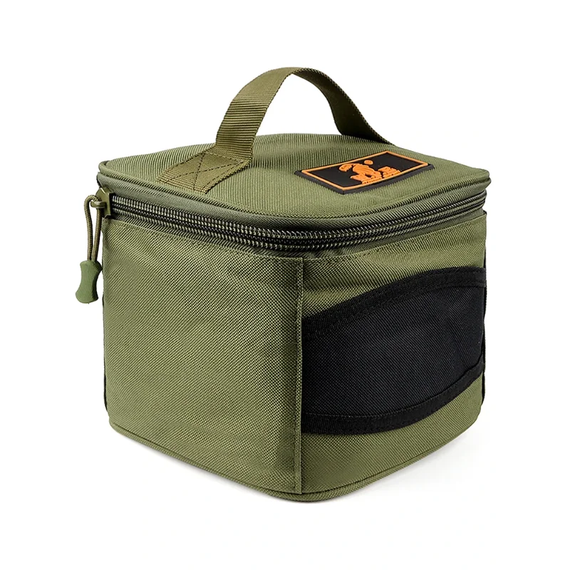 Universal Fishing Accessories Reel Bag Green Durable Storage Oxford fabric Portable Tackle Pouch for 500-10000 Series1 PCS image 3