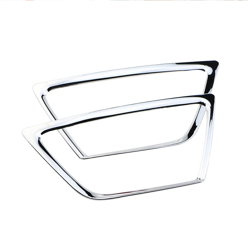 My Good Car ABS Chrome Car Head Fog Lamp Cover Lights Trim Sticker for Ford Ecosport 2013 2014 2015 2016 2017 Accessories