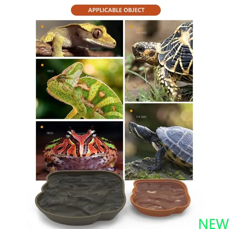 

Рептилии для купания бассейн с шагом пластиковой среды обитания для черепах и амфибий