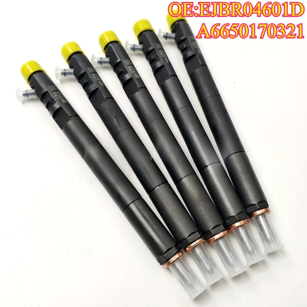 Original High Quality New for 5pcs EJBR04601D A6650170321 Fuel Injectors