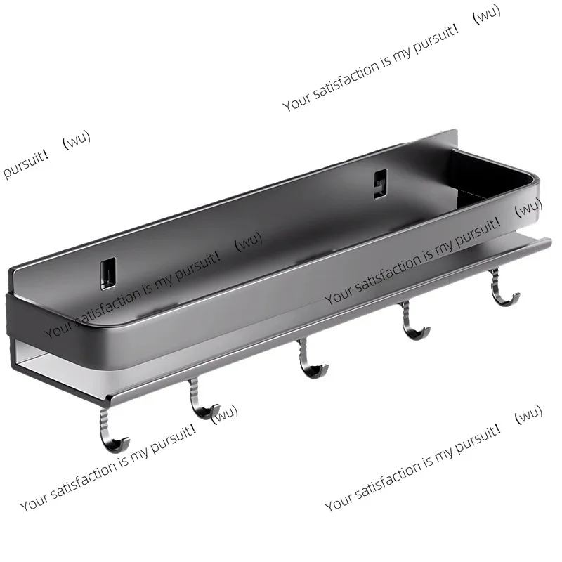 Kitchen shelf spice rack no punching wall mounted seasoning household goods wall storage shelf
