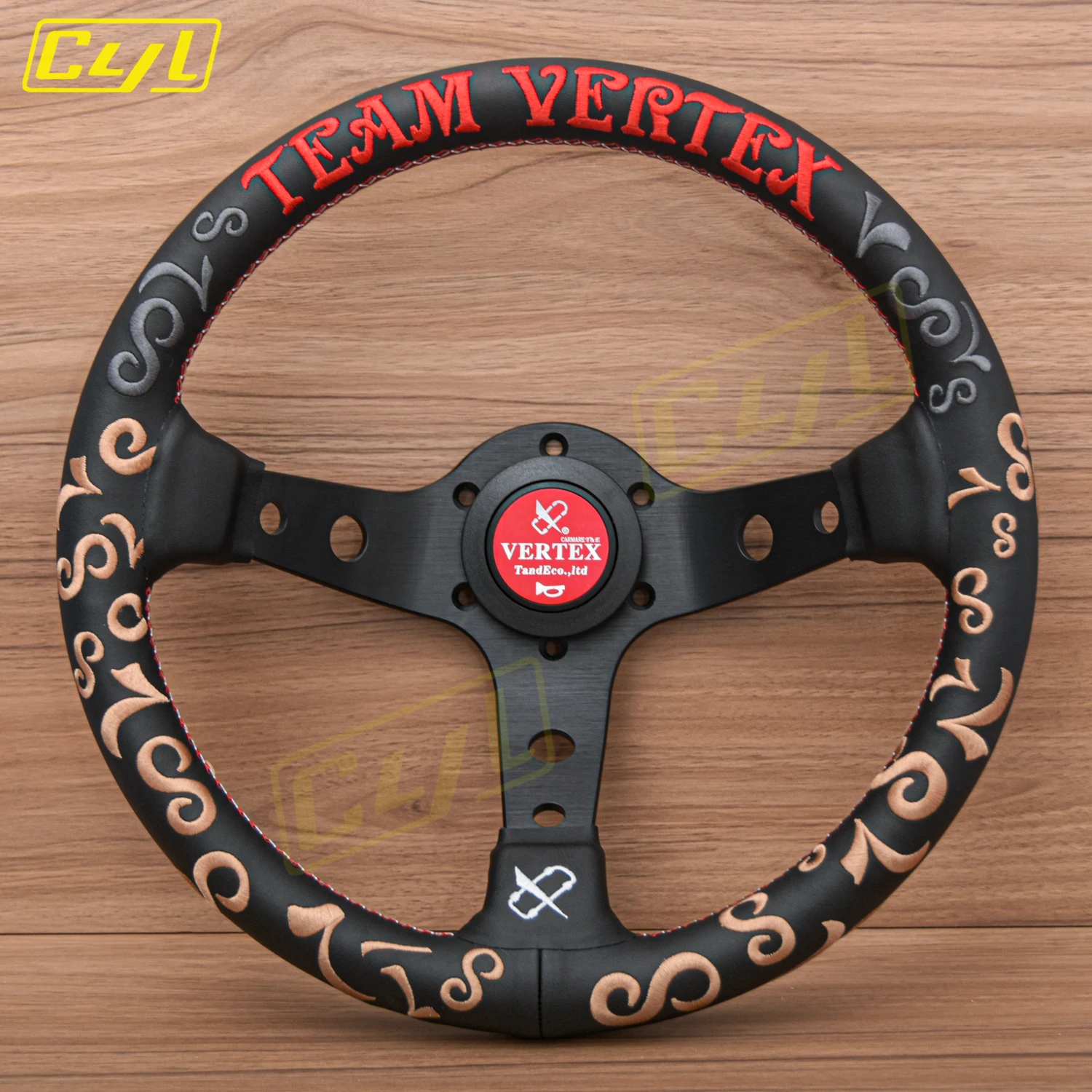 JDM VERTEX 78 Racing Steering Wheel 320mm Universal Rally Sports Drift Steering Wheel