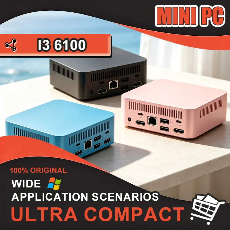 Pc Gaming I3 - 2026 NEW Mini Pc Intel I3-6100