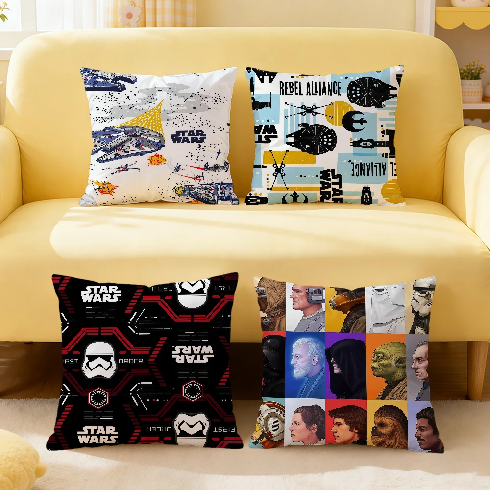 Film cool S-star W-wars fanart soft pillowcase for Sofa Home Living Room office Decor Protective Covers hogar pillow cover