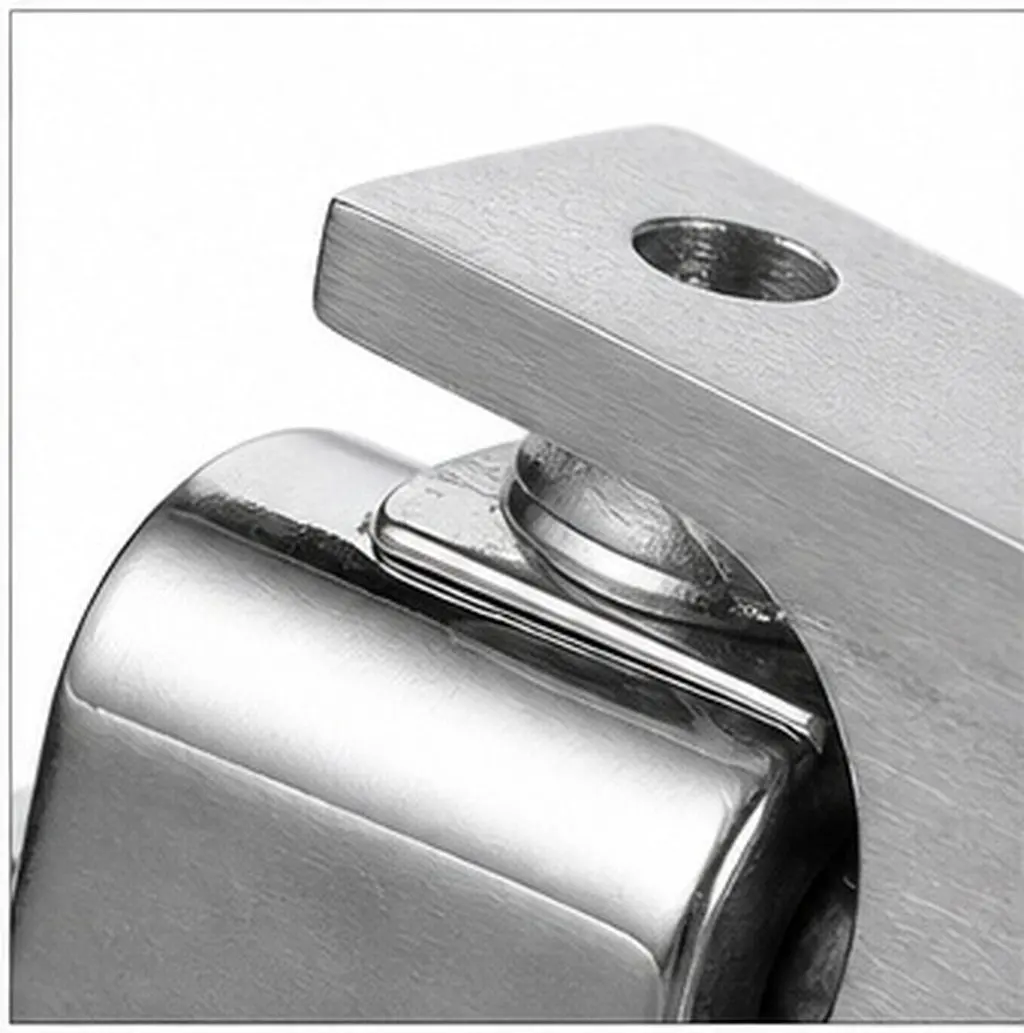 4Pcs Marine Door Catch Stainless Steel Heavy Duty Anti-Rattle Slam Latch Secure for Yacht Boat Hatch Rv Cabinet