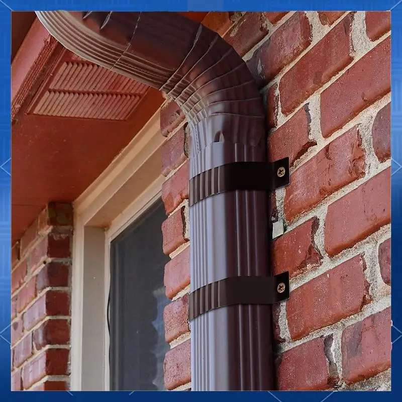 

Downspout Adapter Gutter Downspout Strap 3X4 Leader Strap 3X4 (6 Pack)