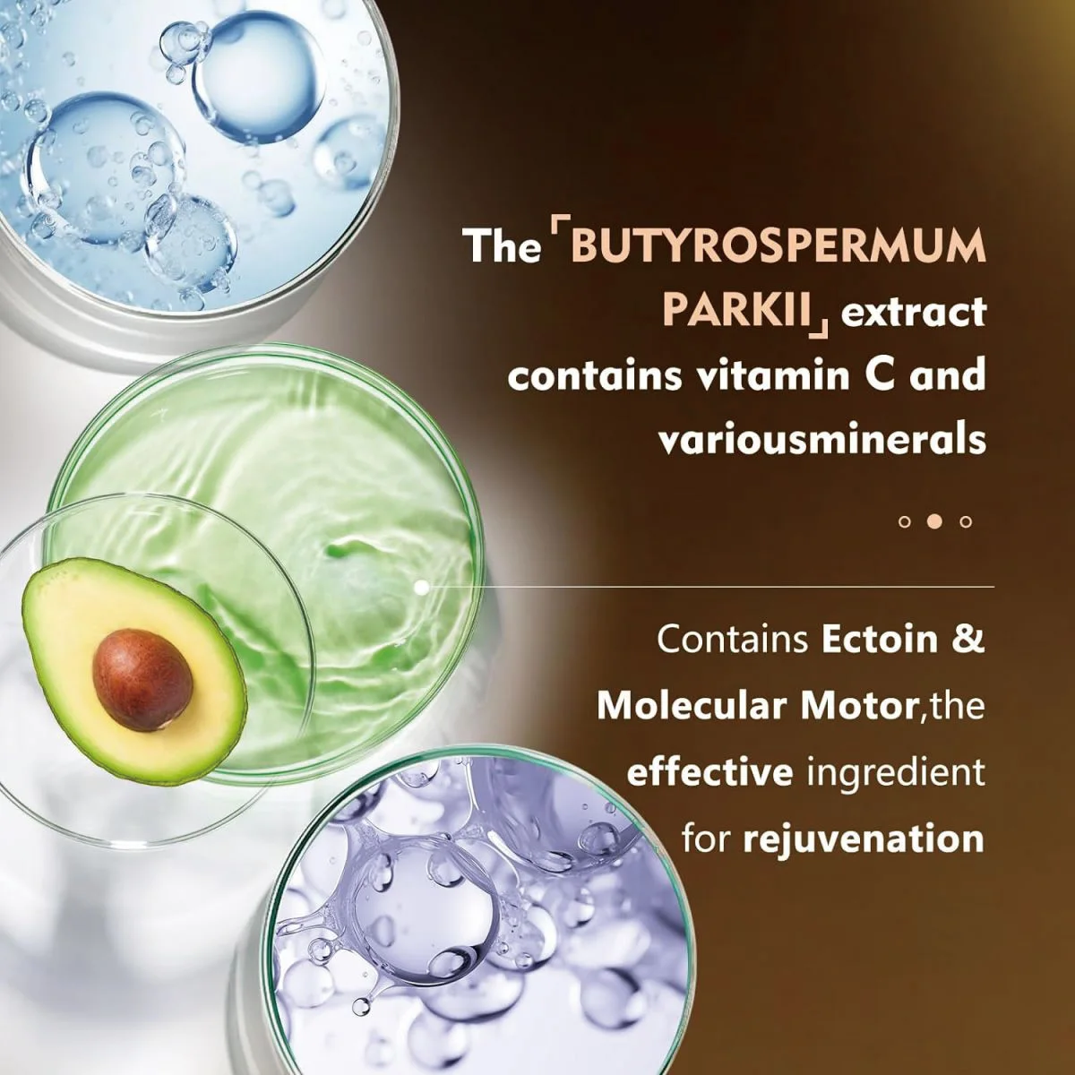 جوهر حمض الهيالورونيك للوجه ، فيتامين E ، تقليص المسام ، يقلل الخطوط الدقيقة ، يغذي البشرة ، ينظف الوجه