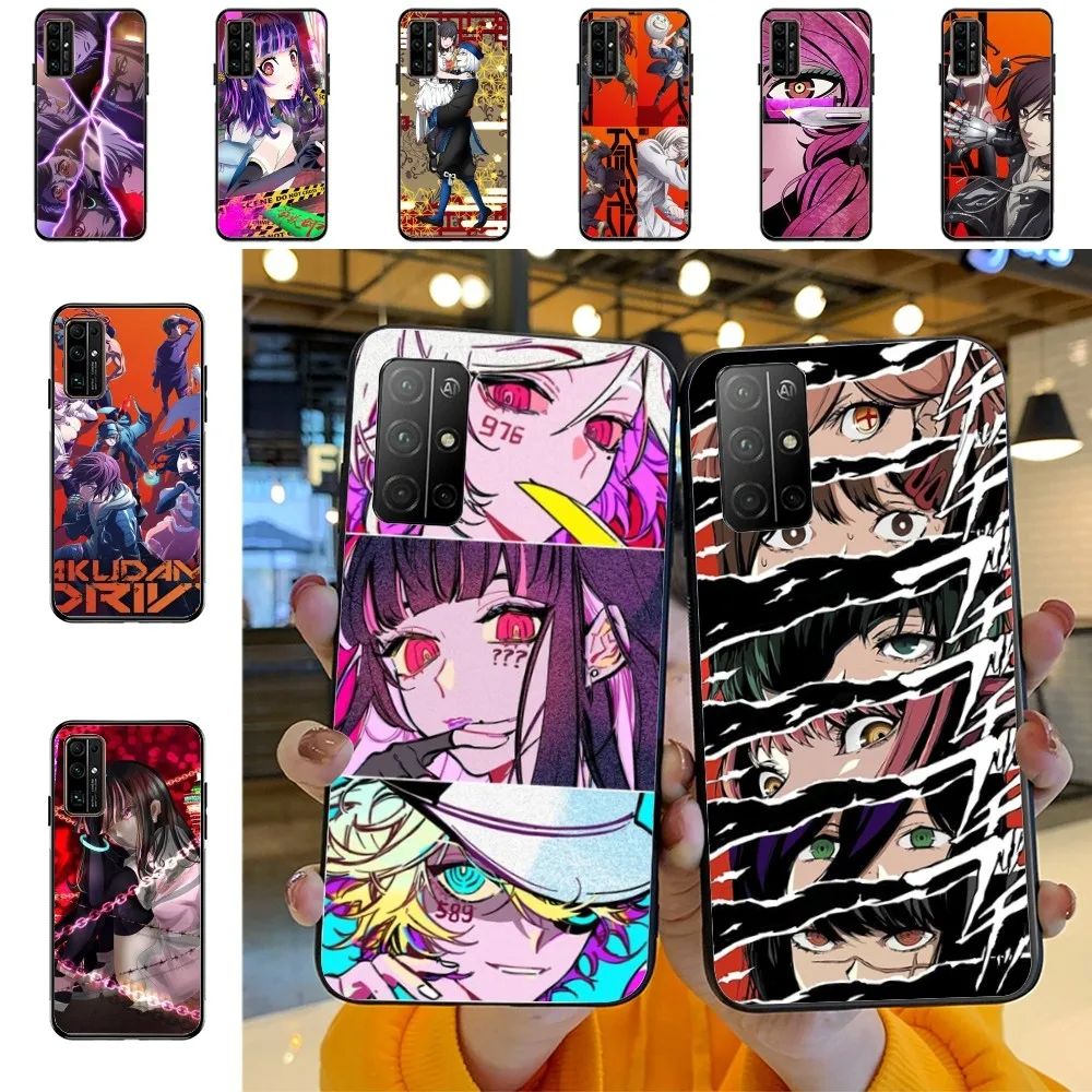 Akudama Drive Anime Phone Case For Huawei Honor 10 lite 9 20 7A pro 9X pro 30 pro 50 pro 60 pro 70 pro plus