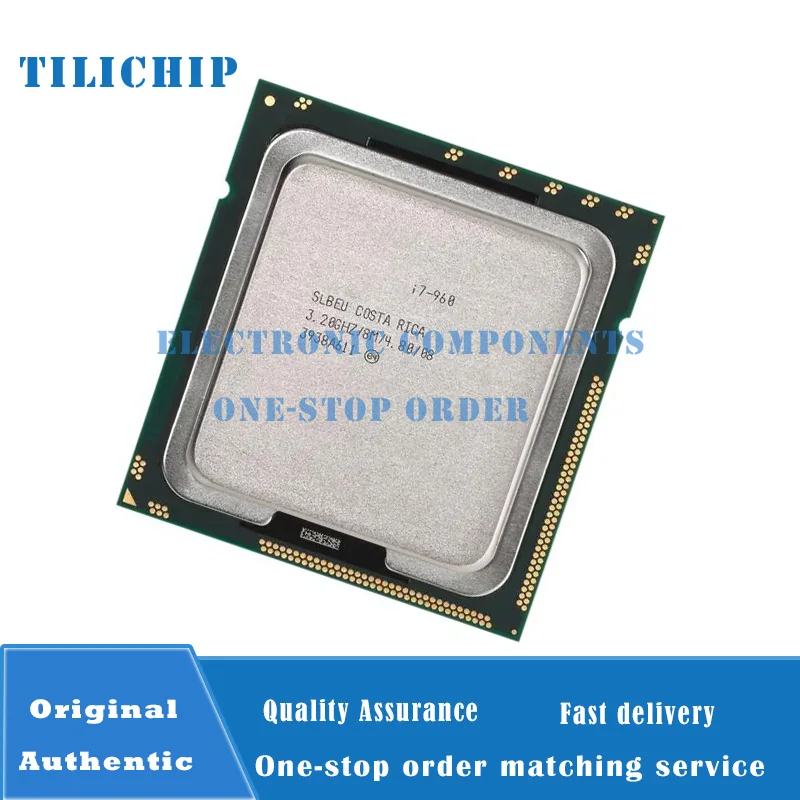 I7-960 3.20GHz 4-cores LGA1366 CPU processor
