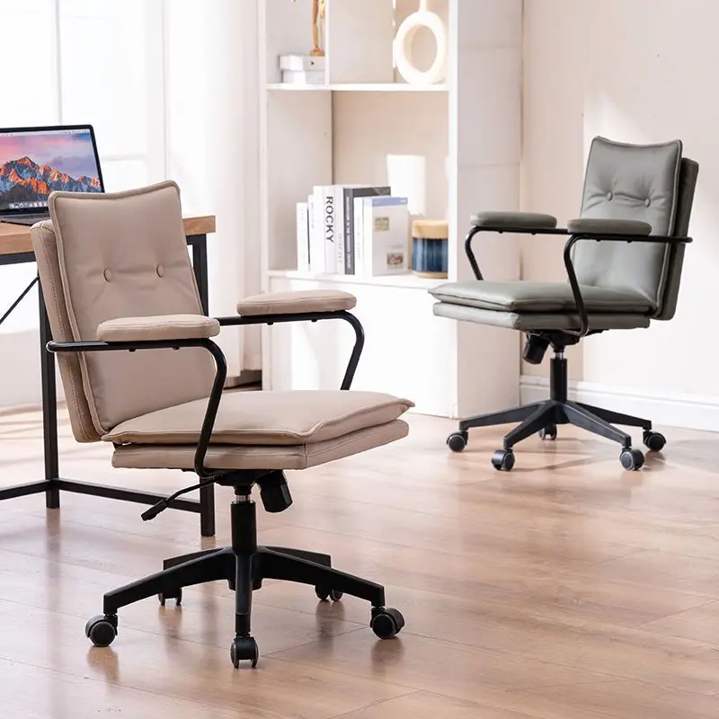 Computer Gaming Study Chair Home Office Meeting Boss Chair Living Room Comfortable Sedentary Learning Lift Swivel Chair