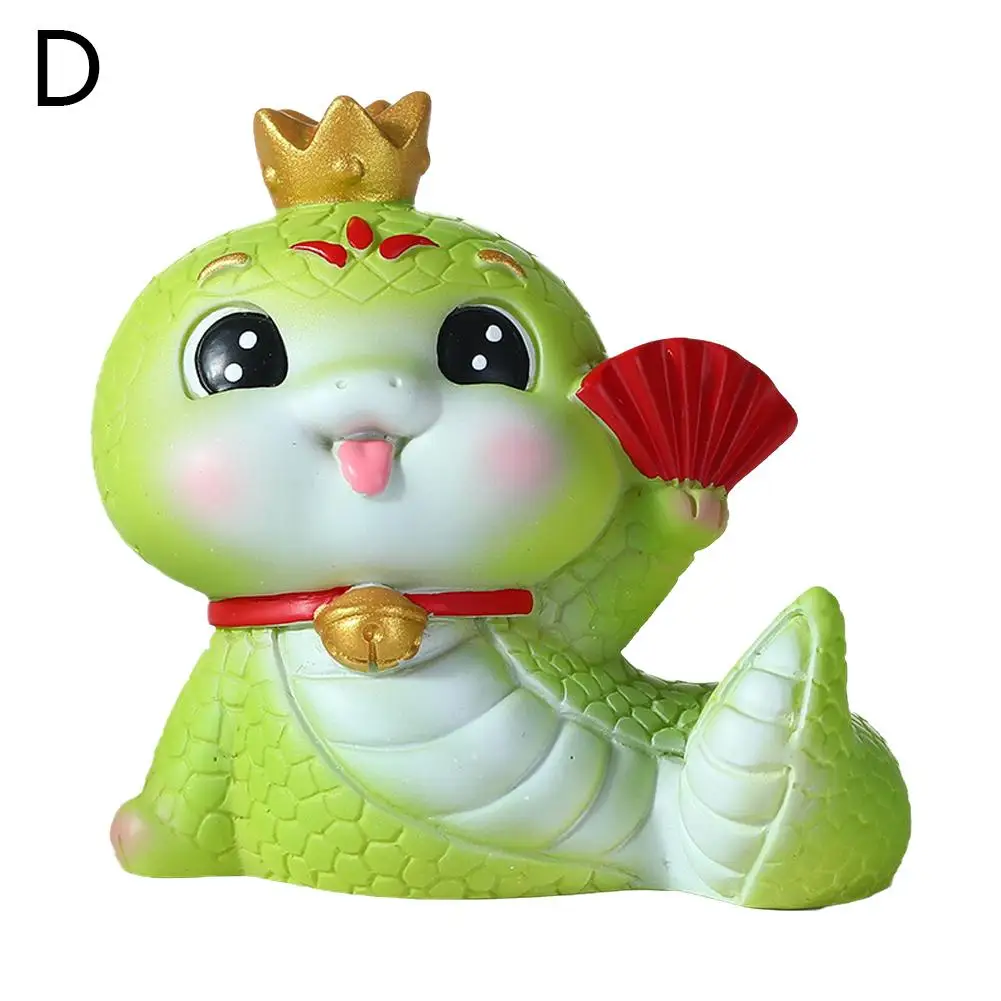 2025 Nuovo giocattolo serpente Corona serpente Bobblehead Gingillo Decorazione ufficio Mascotte Desktop C2x2