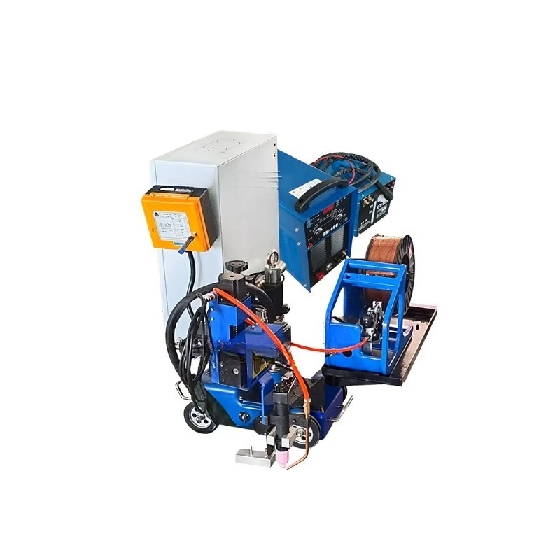 Straight seam welding argon arc automatic welding car, four-wheel drive stepless speed regulation intelligent control DC motor