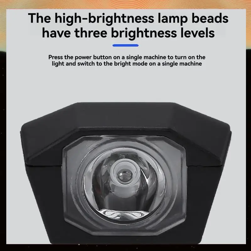 

Bicycle Lights USB Charging Horn Lights Night Riding Lighting Mountain Bike Headlights Cycling Equipment-Y05A