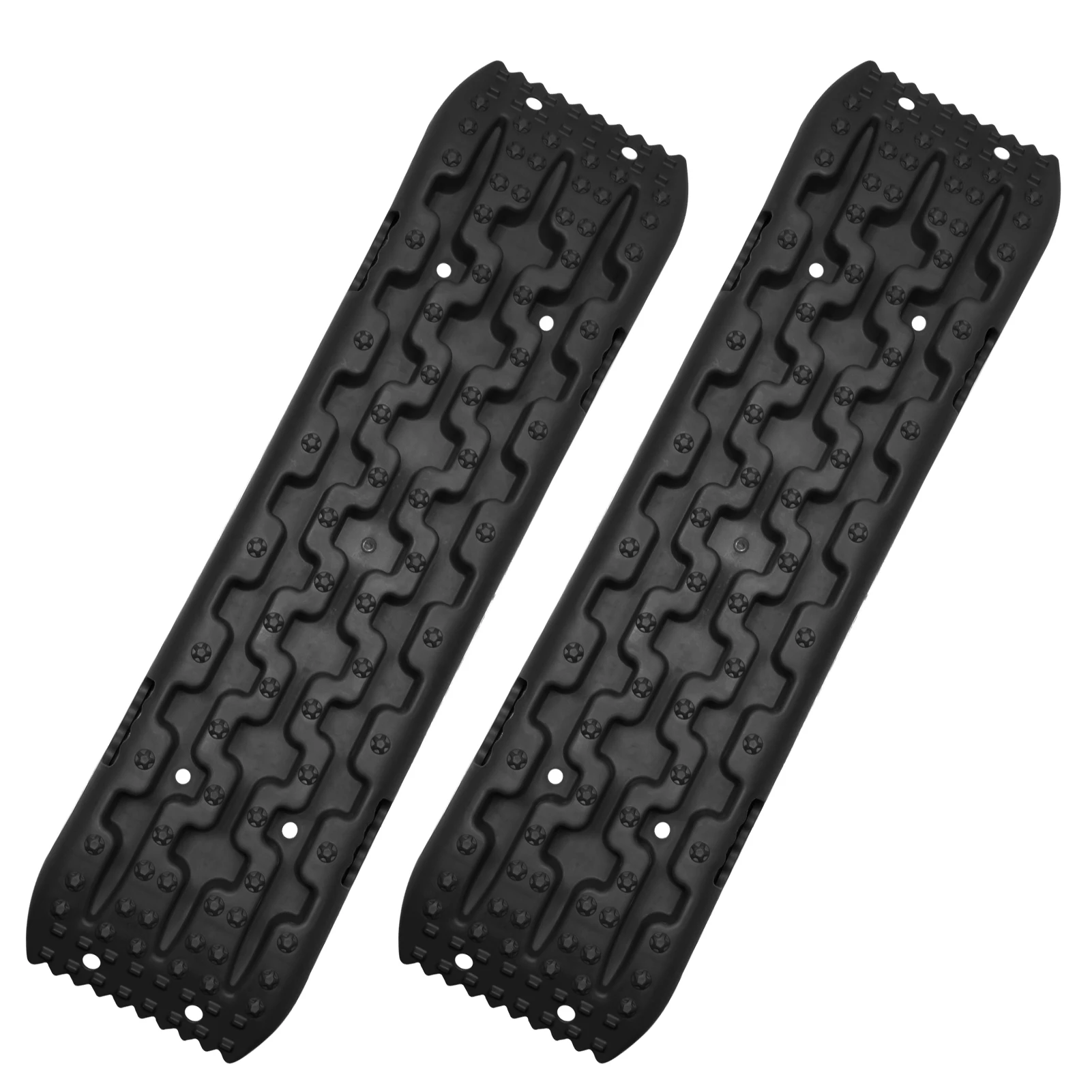 Planche de Traction 10T, 2 pièces, Rails tout-terrain de neige, aide à la Traction, échelle de pneus pour boue, feuilles de sable pour camping-cars, véhicules, camions