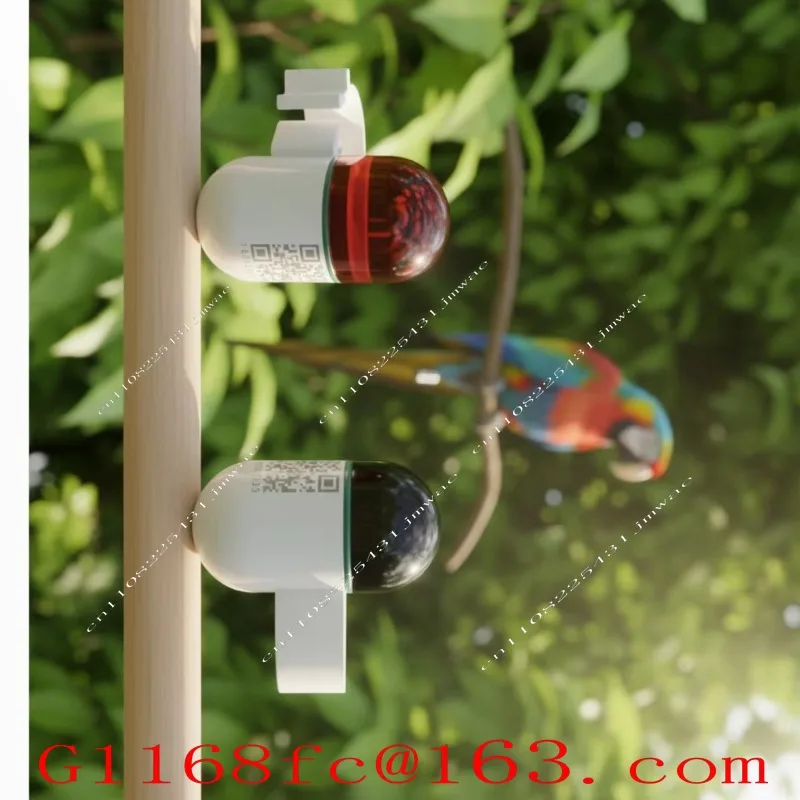 Mini Real-Time GPS  Locator Waterproof Pigeon Ring 4G Network GSM Android IOS Trajectory Locator Made Durable Plastic LBS